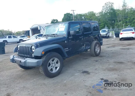 2015 Jeep Wrangler Unlimited Sport from USA, damaged, VIN 1C4BJWDG8FL760247